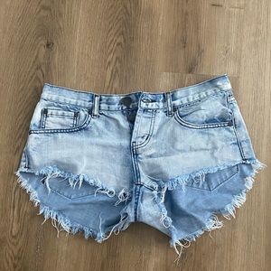 tobi denim size 28 shorts